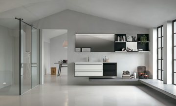 SUITE 04 - Wall-mounted vanity unit with drawers by Gruppo Geromin - view 3